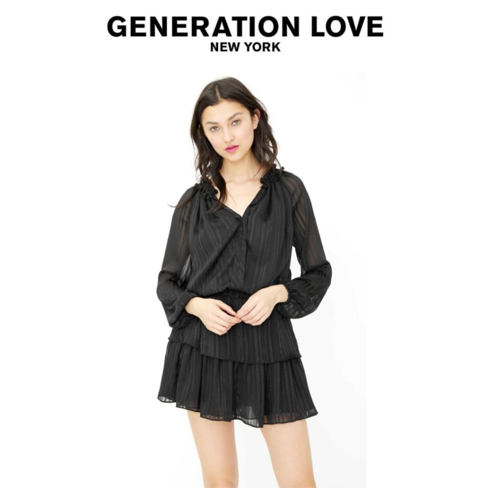 Generation Love Sydney Stripe Blouson Dress